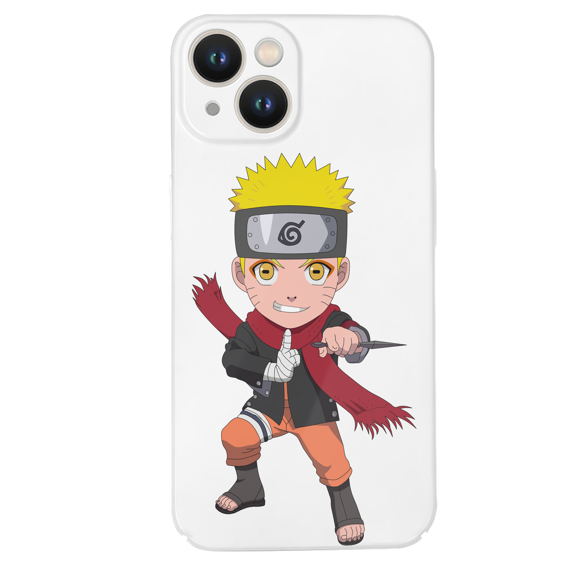 （画像用） NARUTO -ナルト- うずまき ナルト Uzumaki Naruto 【iPhone 14シリーズ対応】ハードケース